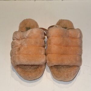 UGG Fluffy Peach Slippers